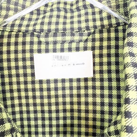 Capulet Cropped Gingham Denim Jacket S - Picture 10 of 11